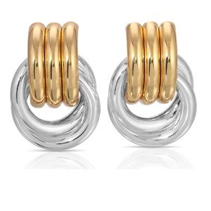 Heaven Mayhem Double Knot Mixed Earrings